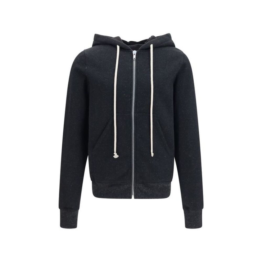Rick Owens Black Cotton Men's Sweatshirt